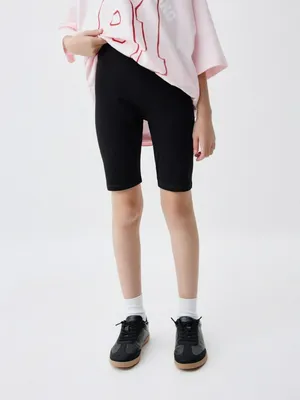 Базовые велосипедки для девочек, черный, арт. 5679