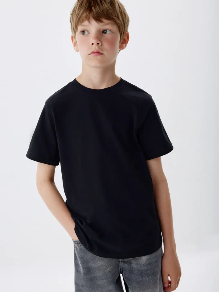 Детская футболка, черный, арт. 5692