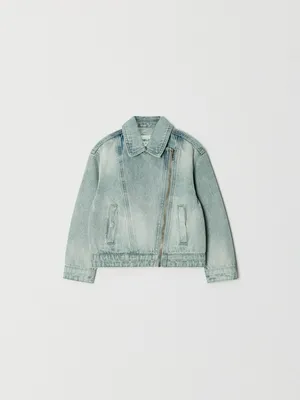 Джинсовая куртка для девочек, арт. 5704