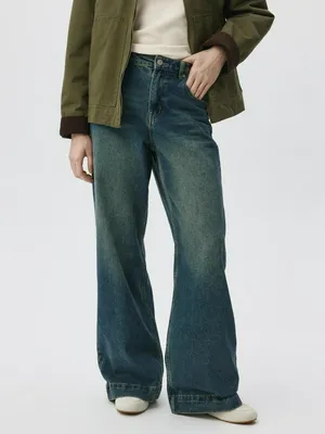 Джинсы WIDE LEG с тинтом, арт. 5714