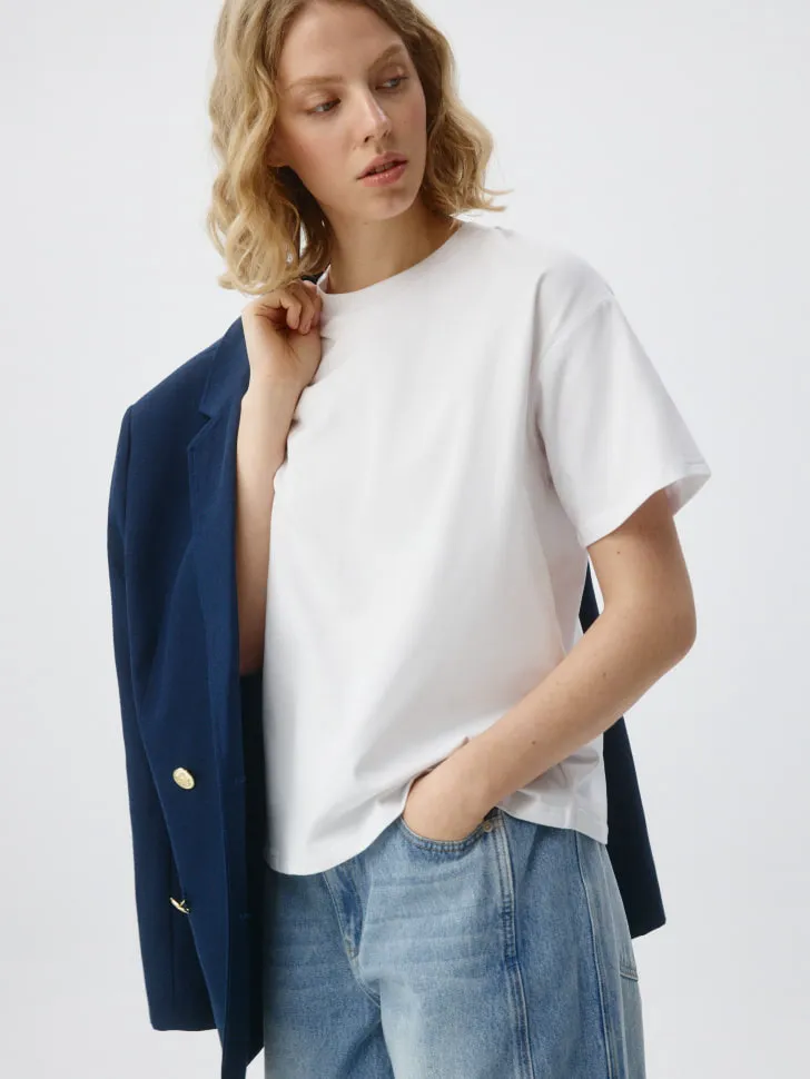 Футболка оверсайз KATE, белый, арт. 5745