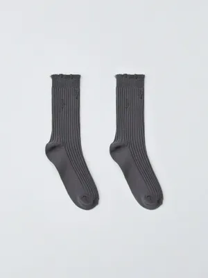 Высокие носки в рубчик, арт. 5755