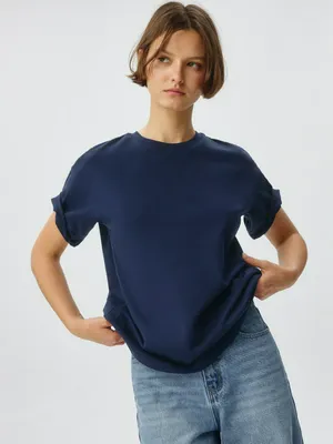 Футболка KATE OVERSIZE FIT, синий, арт. 5759