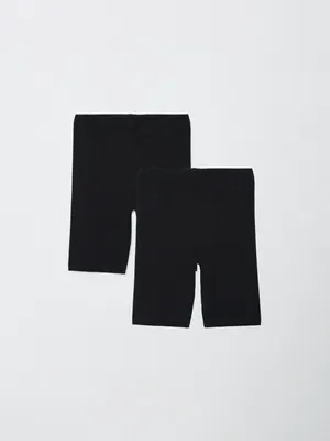 Набор базовых велосипедок для девочек, черный, арт. 5770