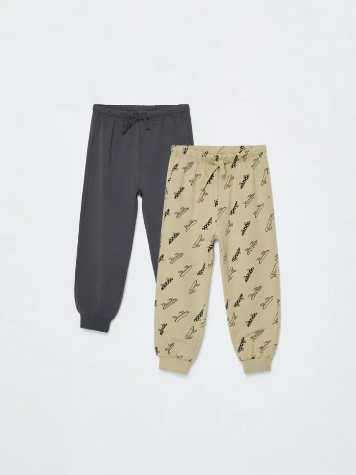 Набор из 2 джоггеров для мальчиков, разноцветный, арт. 5787