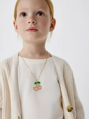 Цепочка с подвеской для девочек, разноцветный, арт. 5793