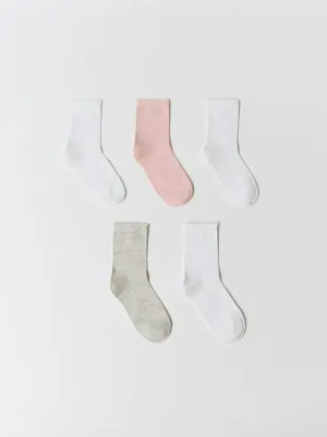 Набор из 5 пар носков для девочек, арт. 5819