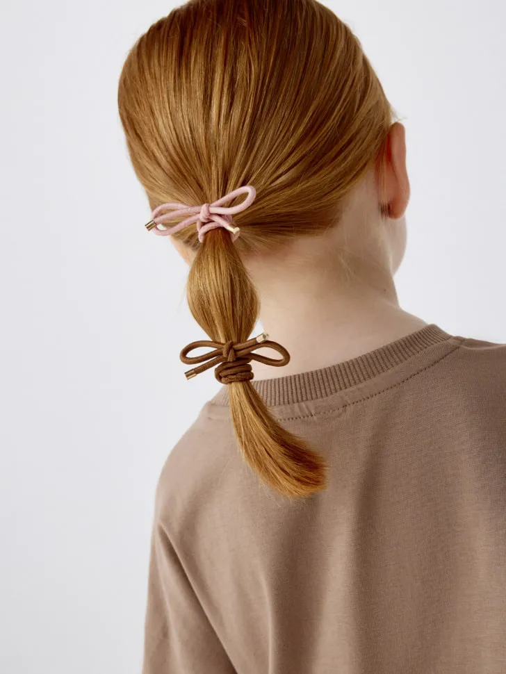 Набор из 4 резинок для волос для девочек, разноцветный, арт. 5822