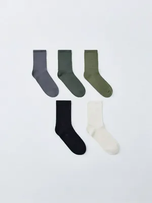 Набор из 5 пар носков для мальчиков, разноцветный, арт. 5843