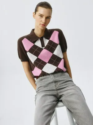 Джемпер с содержанием шелка и шерсти, арт. 5851