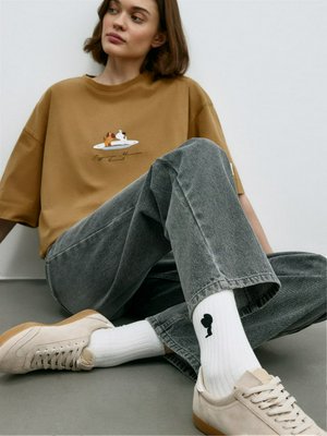 Длинные носки с вышивкой SELA x Союзмультфильм