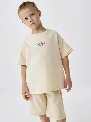 Домашний комплект из футера для мальчиков, арт. 5871