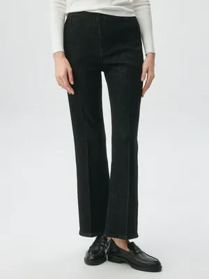 Джинсы Flared без пояса со стрелками, арт. 5916