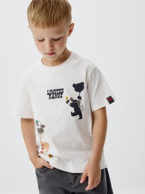 Футболка оверсайз с принтом для мальчиков, арт. 5921