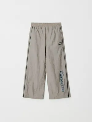 Широкие нейлоновые брюки для девочек, арт. 5923