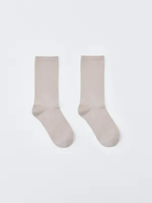 Высокие носки с шелком, арт. 5965