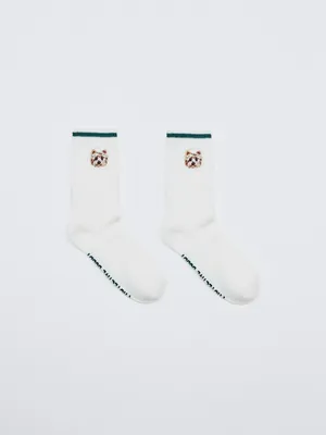 Длинные носки с вышивкой, арт. 5966