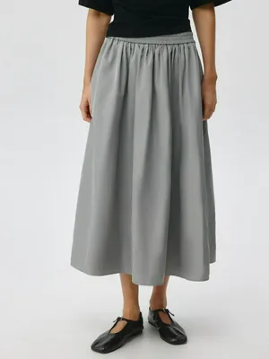 Пышная юбка миди, арт. 5990