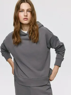 Базовое укороченное худи, арт. 6031