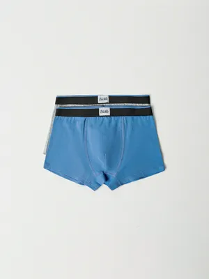 Набор из 2 трусов-боксеров для мальчиков, разноцветный, арт. 6077