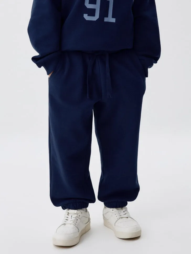 Базовые джоггеры для мальчиков, синий, арт. 6081