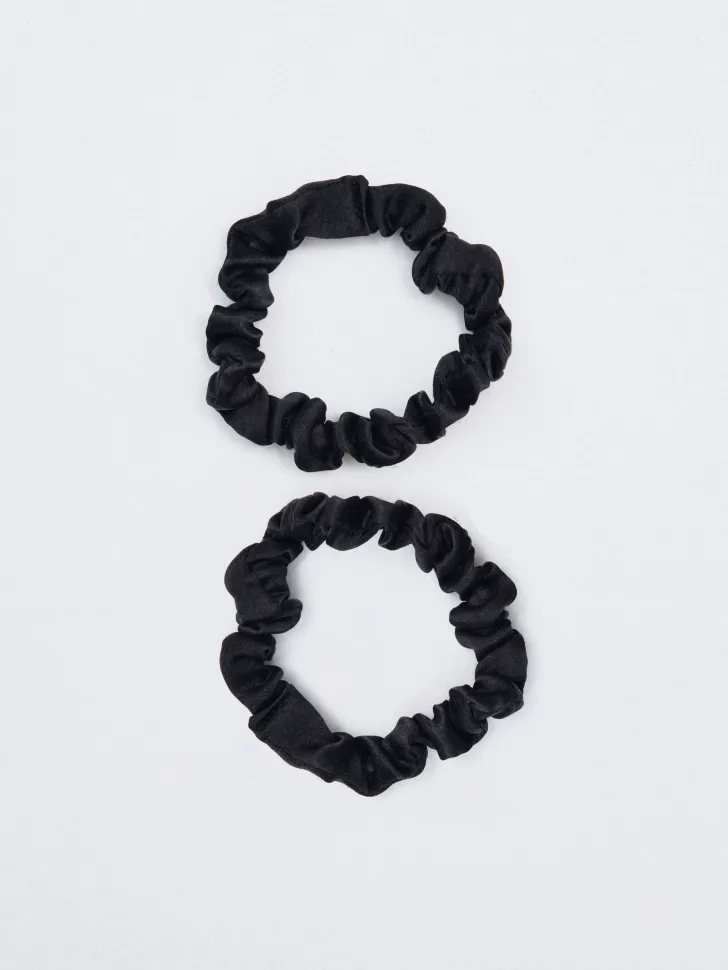 Набор резинок для волос, черный, арт. 6093