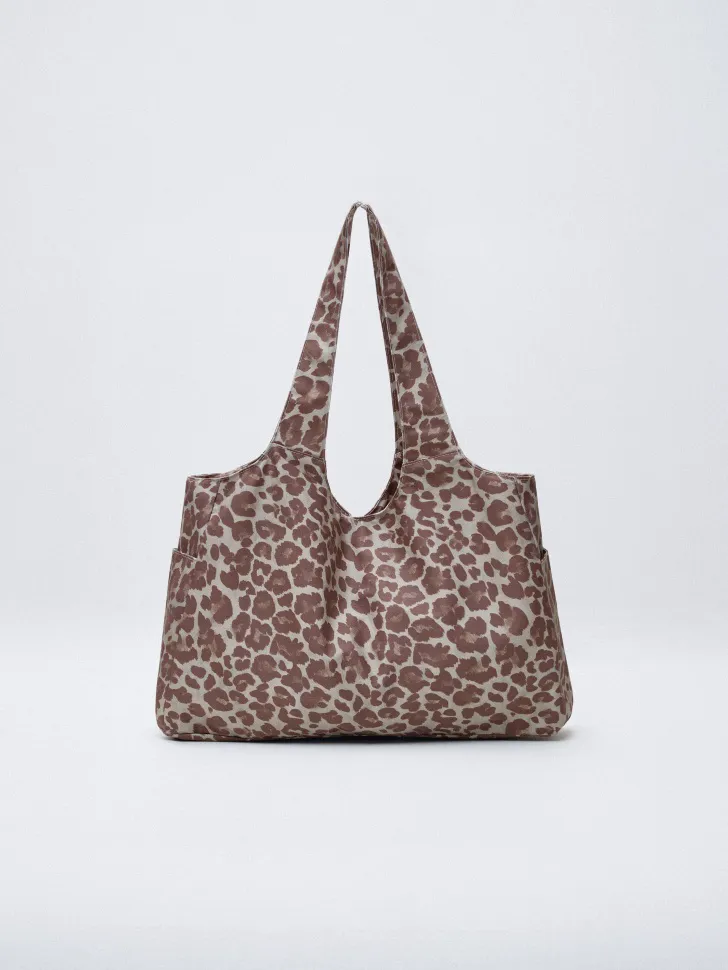 Сумка-шоппер из хлопкового канваса, разноцветный, арт. 6117