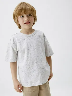 Базовая футболка детская, серый, арт. 6135