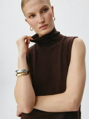 Топ с высоким горлом, арт. 6144