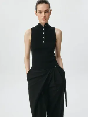 Топ с воротником, арт. 6150