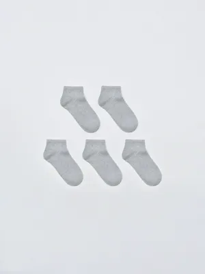 Набор из 5 пар носков, серый, арт. 6163