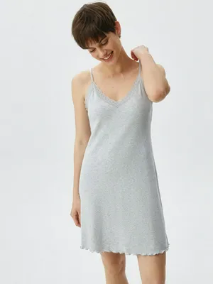 Ночная сорочка с кружевом, арт. 6243