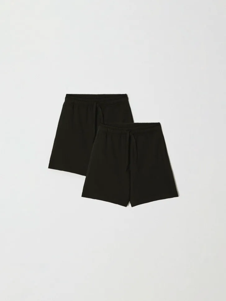 Базовые шорты для мальчиков, 2 шт., черный, арт. 6248