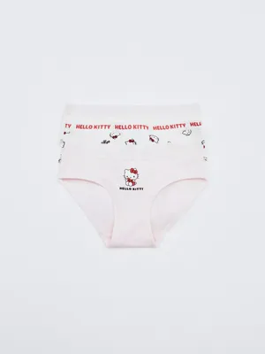 Набор трусов-слипов с принтом Hello Kitty для девочек, разноцветный, арт. 6276