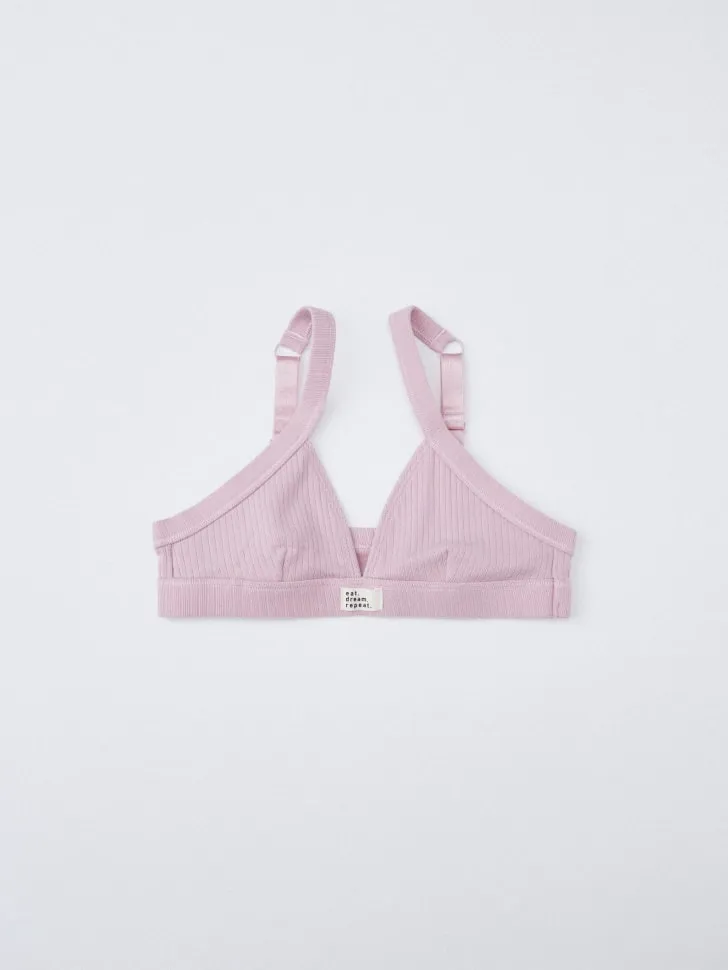 Базовый бюстгальтер для девочек, розовый, арт. 6296