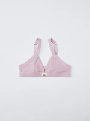Базовый бюстгальтер для девочек, розовый, арт. 6296