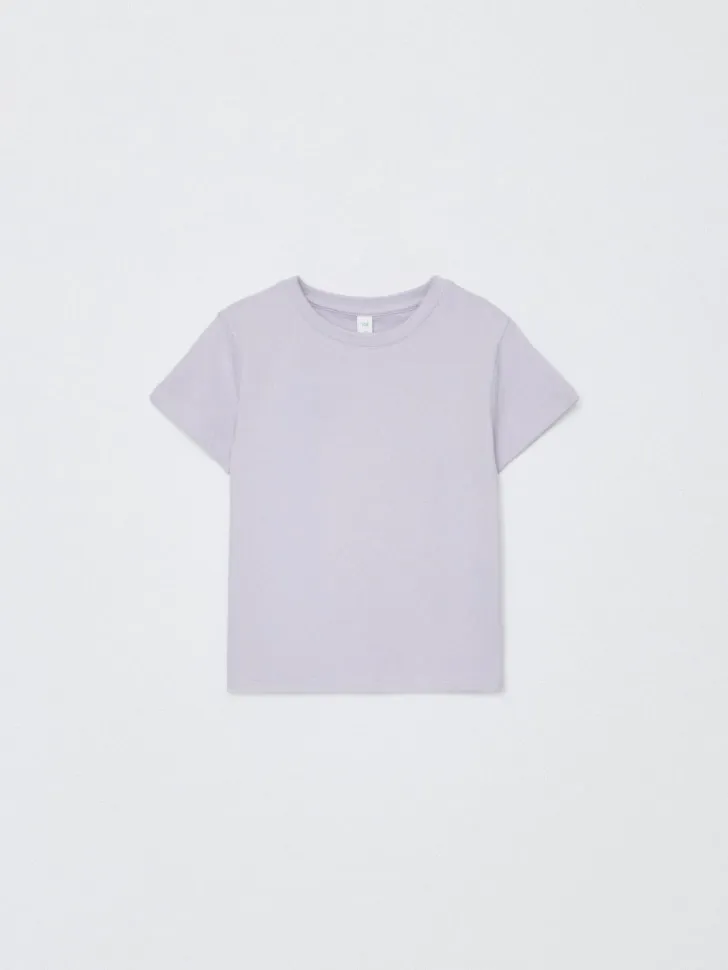 Базовая детская футболка, фиолетовый, арт. 6320