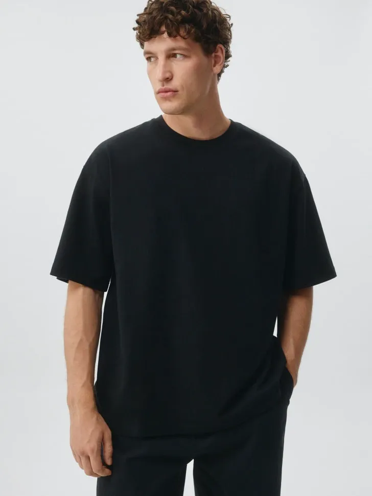 Базовая футболка MAX OVERSIZE FIT, черный, арт. 6343