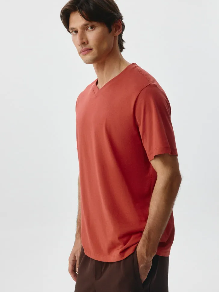 Базовая футболка MARK REGULAR FIT, оранжевый, арт. 6351