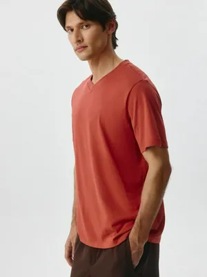 Базовая футболка MARK REGULAR FIT, оранжевый, арт. 6351