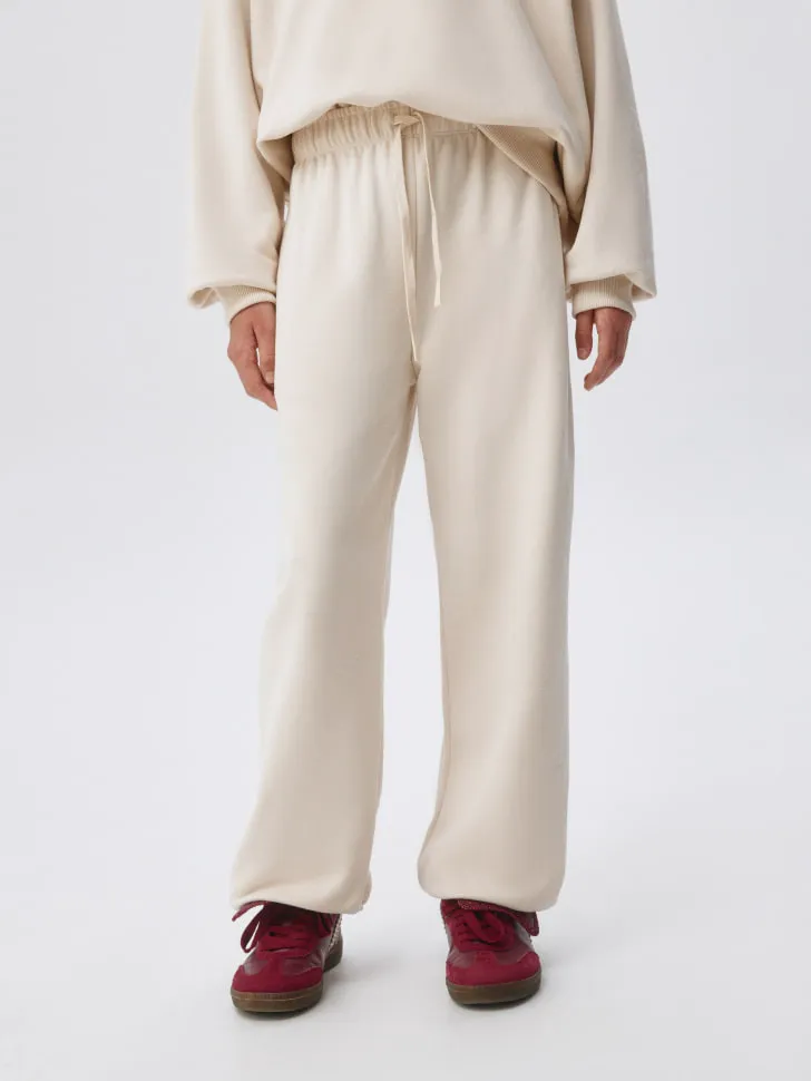 Детские джоггеры, бежевый, арт. 6378