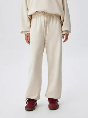 Детские джоггеры, бежевый, арт. 6378