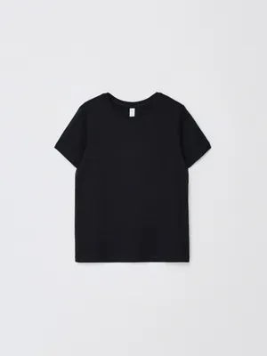 Детская футболка, черный, арт. 6392