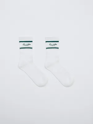 Длинные носки с полосками, разноцветный, арт. 6427