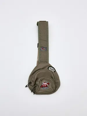 Рюкзак на одно плечо детский, хаки, арт. 6483