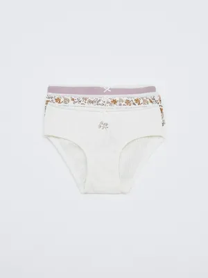 Набор из 3 трусов-слипов для девочек, разноцветный, арт. 6497