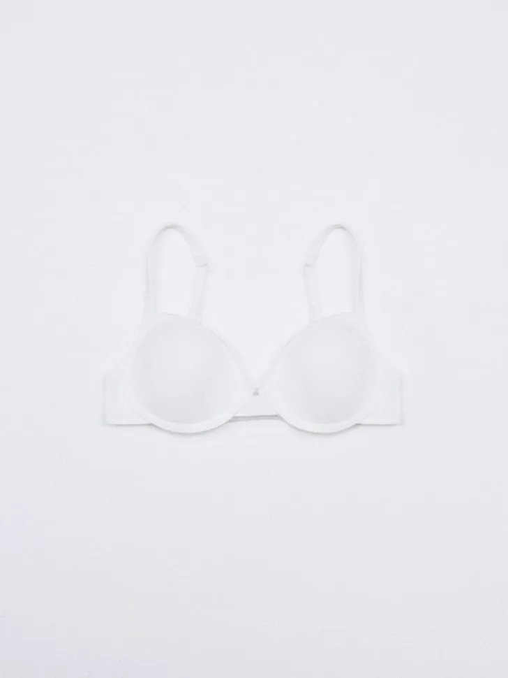 Базовый бюстгальтер без косточек для девочек, белый, арт. 6499