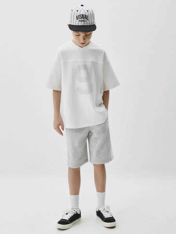 Шорты-бриджи детские, серый, арт. 6525