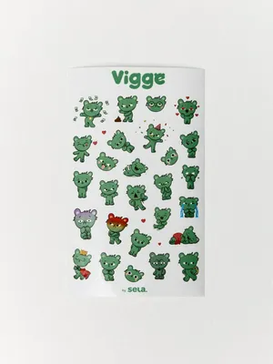 Набор наклеек Вигге для детей, арт. 6553