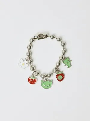 Браслет с подвесками «Вигге» для девочек, разноцветный, арт. 6566